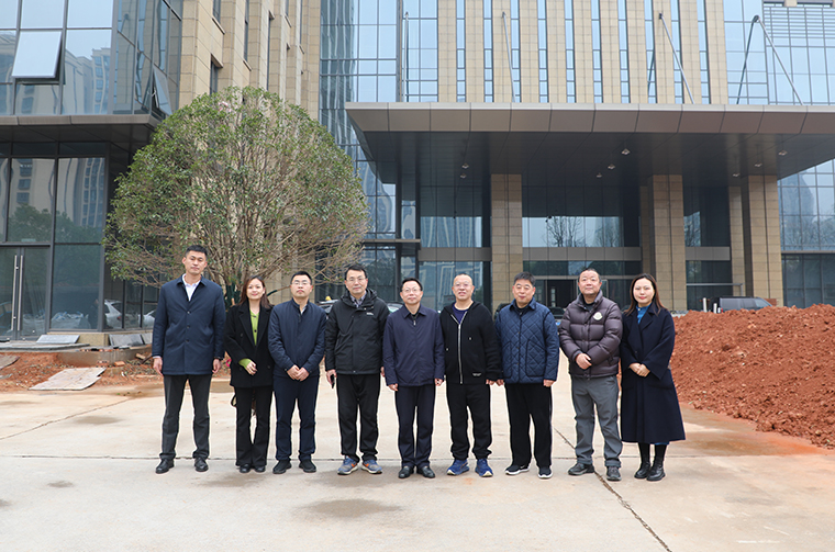益阳市政协主席胡立安一行莅临k8凯发天生赢家一触即发中心走访调研